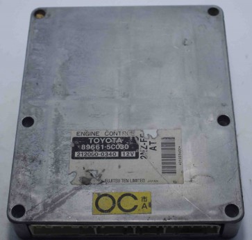 Toyota Engine Control Unit 89661-5C030 - Brain Box 2NZ-FE A/T