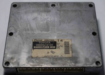 Toyota Engine Control Unit 89666-12120 - 2NZ-FE A/T 12v ECU PCM OEM JDM Used 