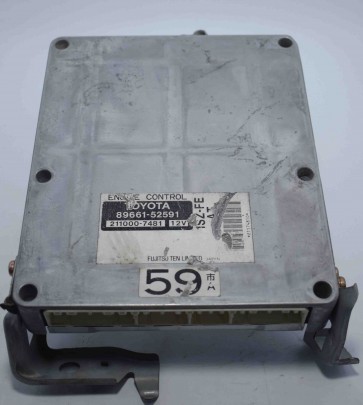 Toyota Vitz SCP10 (1999-2004) Engine Control Unit 89661-52591 1SZ-FE A/T