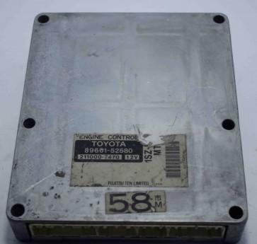 Toyota Vitz SCP10 (1999-2004) Engine Control Unit 89661-52580 1SZ-FE M/T