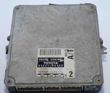 Toyota Hiace Engine Control Unit KZH100G 89661-26450 1KZ-TE A/T ECU OEM JDM Used