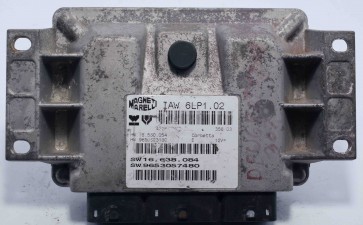 Peugeot 307 Citroen ECU IAW6LP102 9650623180 9653057480 IAW 6LP1.02