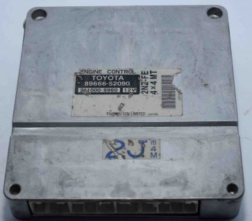 Toyota Engine Control Unit 89666-52090 2NZ-FE 4x4 M/T ECU OEM JDM Used
