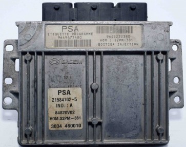 Citroen C4 XS (2004-2010) 1.4 Petrol Engine Control Unit 9649673480