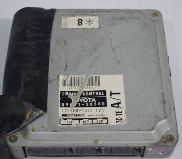Toyota Denso Engine Control Unit Plug & Play 89661-28580 - 3C-TE, A/T 175800-1533 ECU OEM JDM Used