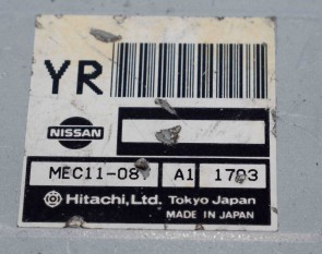 Nissan MEC11-087 A1 1703 Engine Control Unit Brain Box