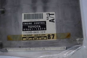 Toyota Engine Control Unit 89661-1A870 4AGE 20 Valve A/T