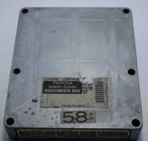 Toyota Vitz SCP10 (1999-2004) Engine Control Unit 89661-52580 1SZ-FE M/T