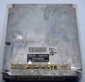 Toyota Corolla Engine Control Unit 89661-1A780 4A-FE M/T