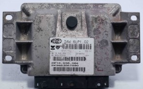 Peugeot 307 Citroen ECU IAW6LP102 9650623180 9653057480 IAW 6LP1.02