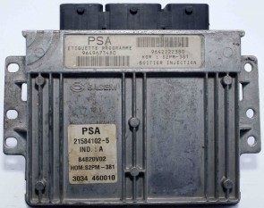 Citroen C4 XS (2004-2010) 1.4 Petrol Engine Control Unit 9649673480