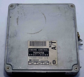 Toyota Surf Hilux 3.0L Engine Control Unit 89661-26280 - 1KZ-TE 175800-1542 A/T