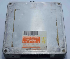 Toyota Engine Control Unit 89661-12490 - Corolla Brain Box 4A-FE ECU ECM OEM JDM Used